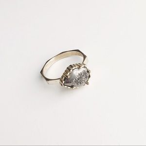 STUNNING KENDRA SCOTT DRUZY RING